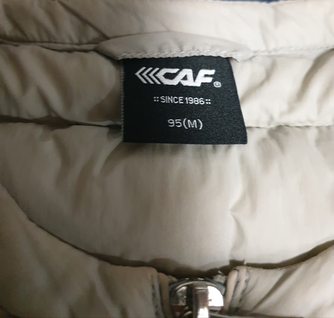 CAF 덕다운 경량패딩 크림 (M) 상품이미지2