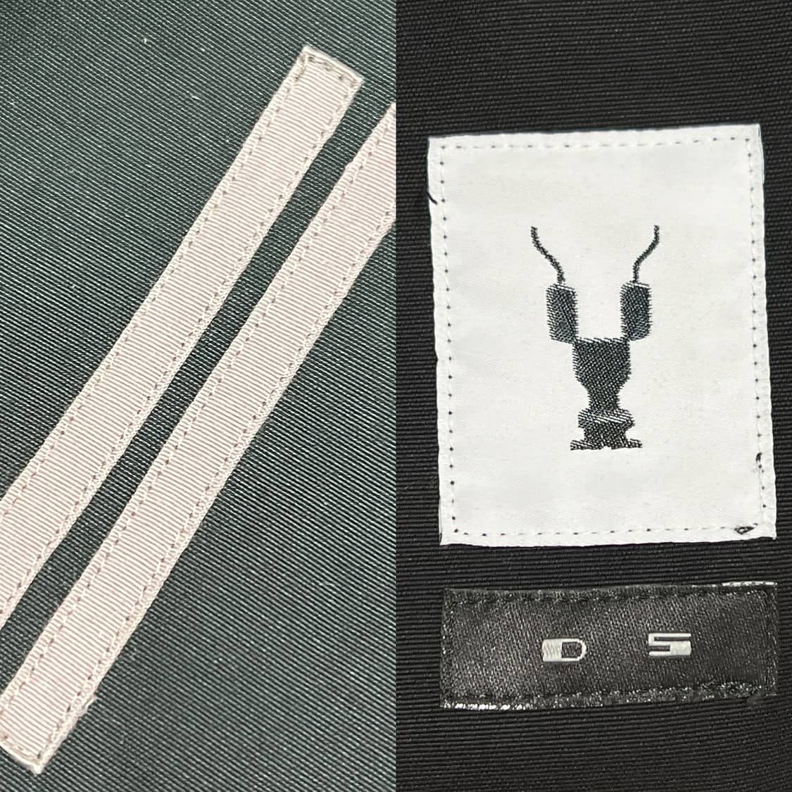 릭오웬스 17SS 다크쉐도우 필드 셔츠 자켓 블랙 상품이미지6