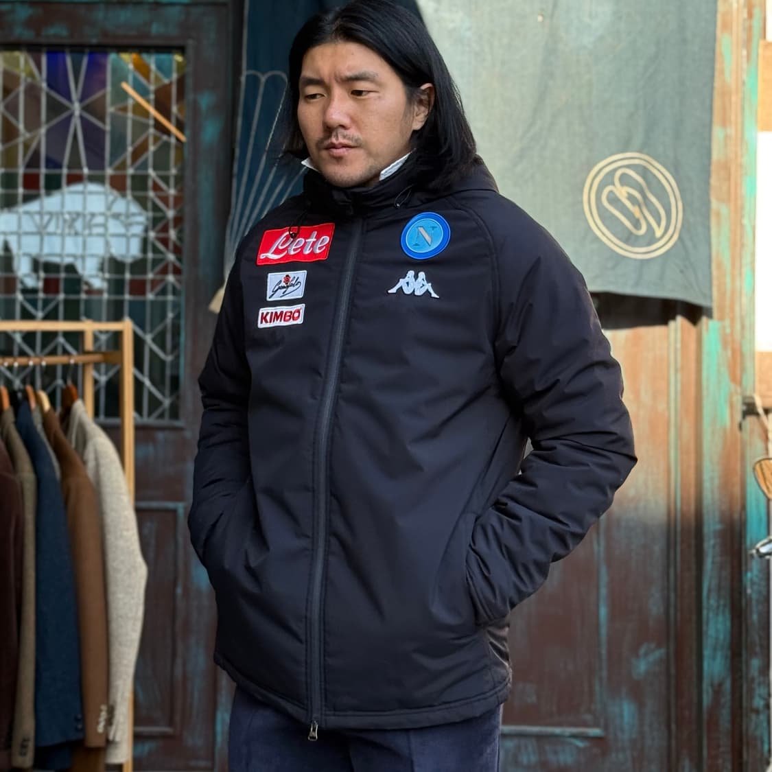 카파 나폴리 라이트 블루 자켓 M 상품이미지8