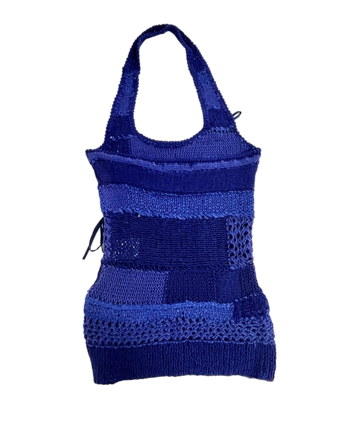 Blue knit halter neck 상품이미지2