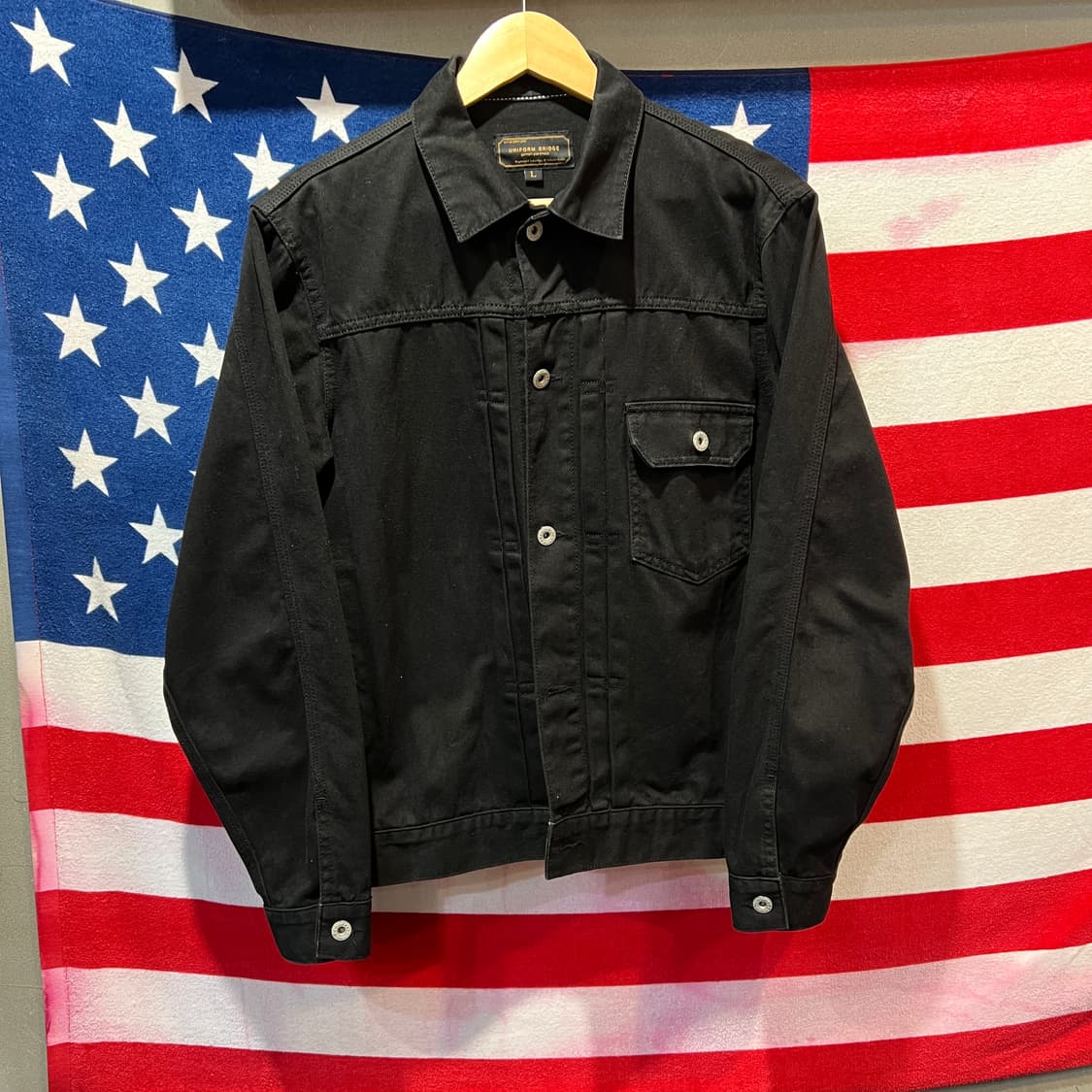 유니폼 브릿지 데님 자켓 상품이미지1