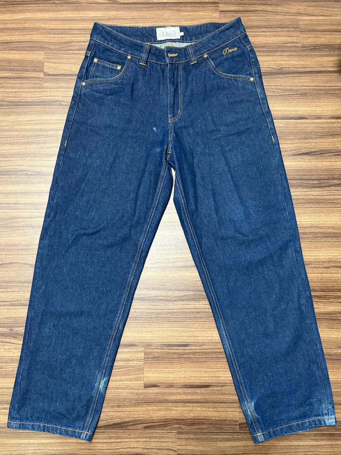 다임 릴렉스드 인디고 데님 상품이미지2