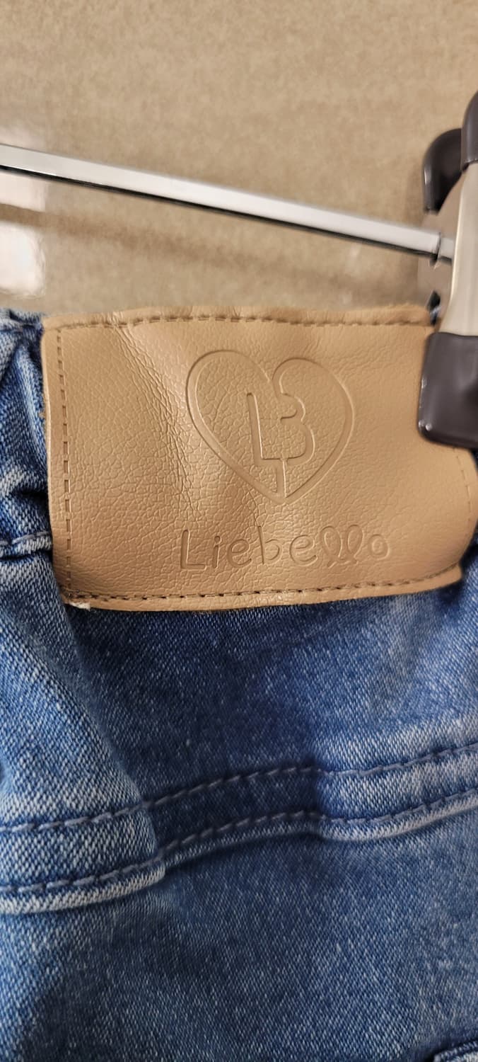 (여아140사이즈)리에벨로,유니클로 리본 데님 청바지(봄,가을용) 상품이미지4