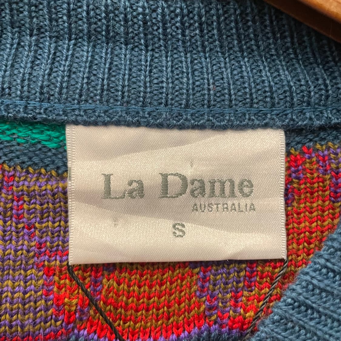 빈티지 케이블 3D 쿠지 스타일 울 니트 스웨터 상품이미지6