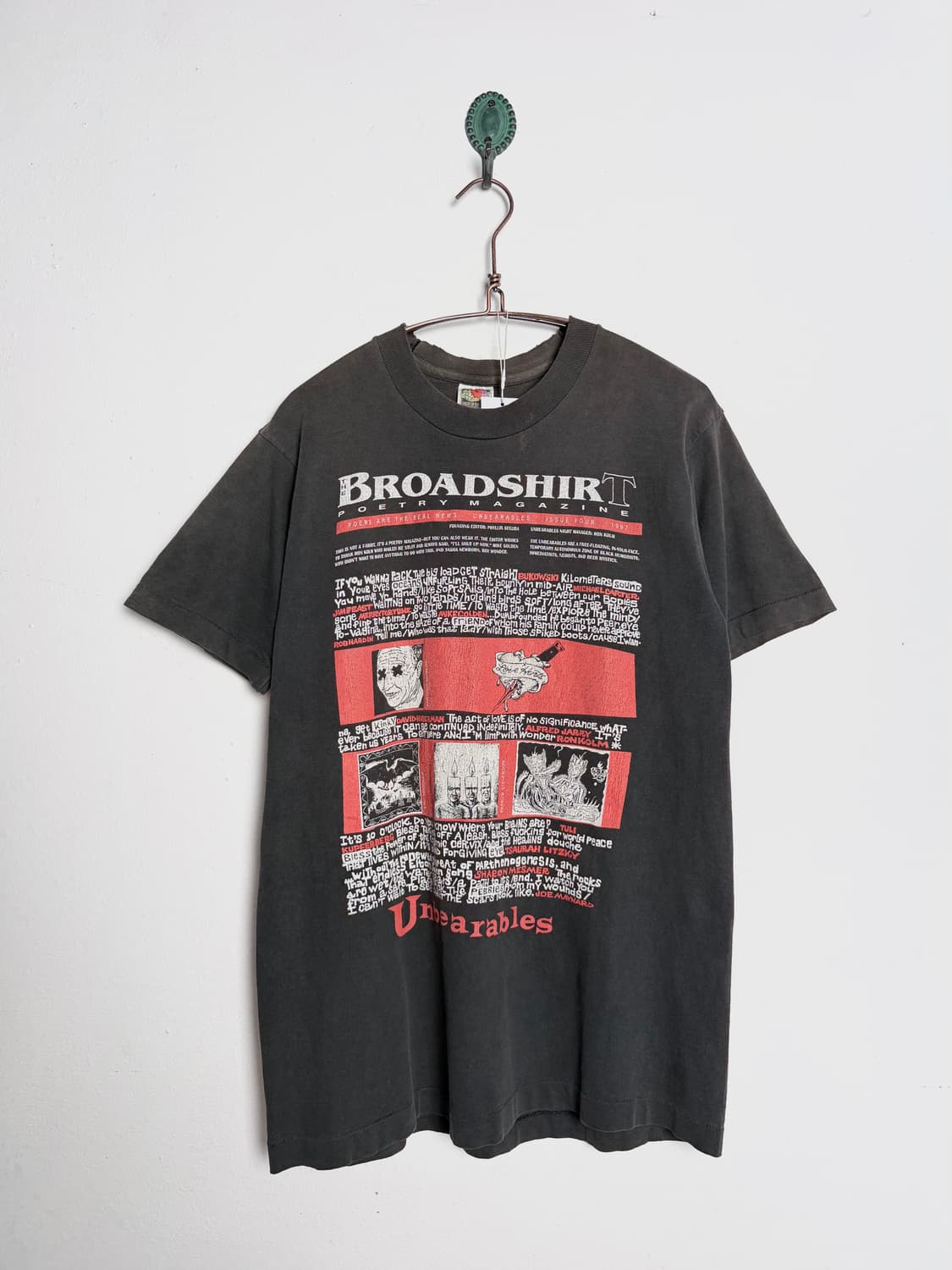 90s Broadshirt Poetry Magazine 티셔츠 상품이미지1