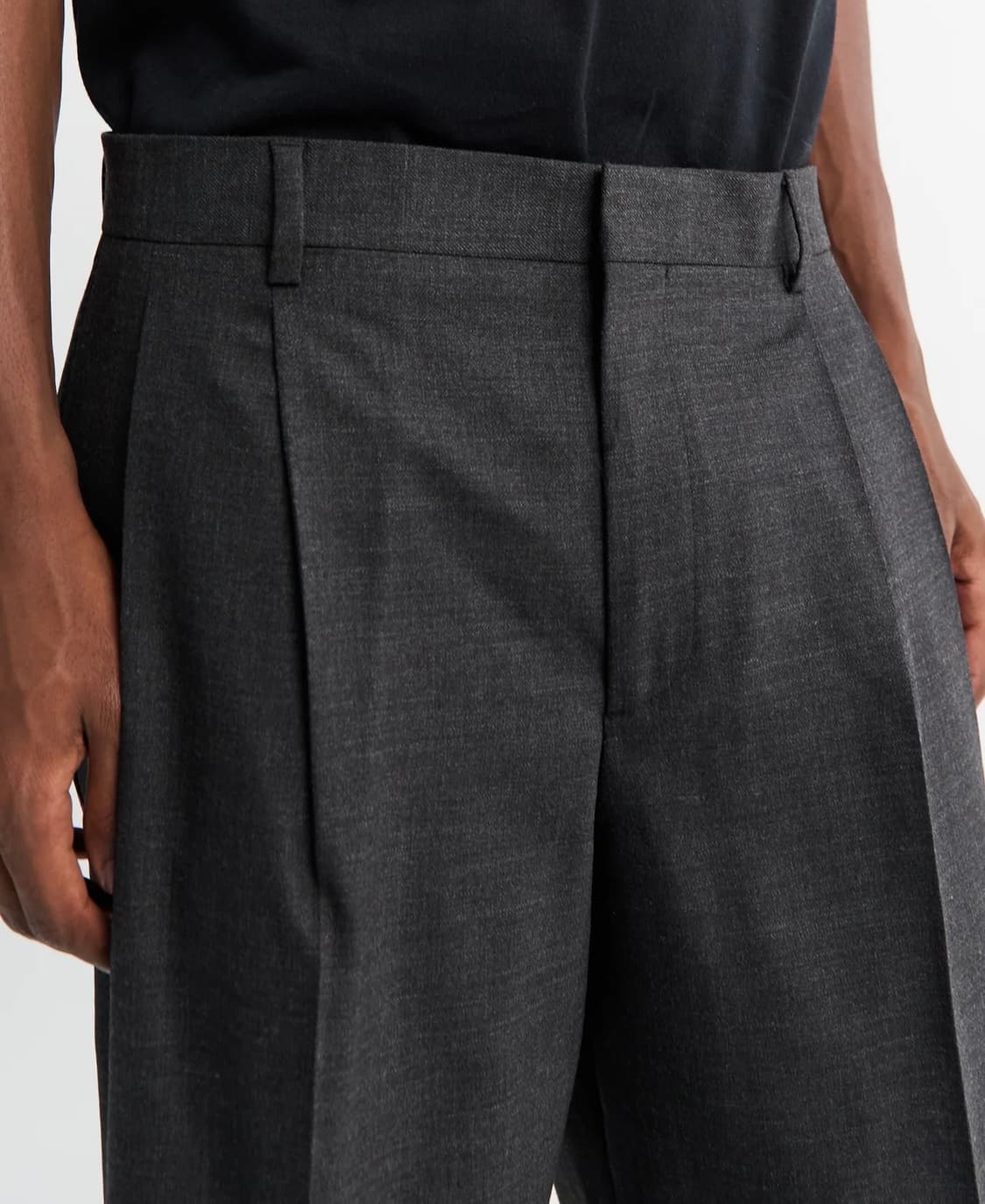 선플라워 Wide Pleated Trouser 상품이미지5