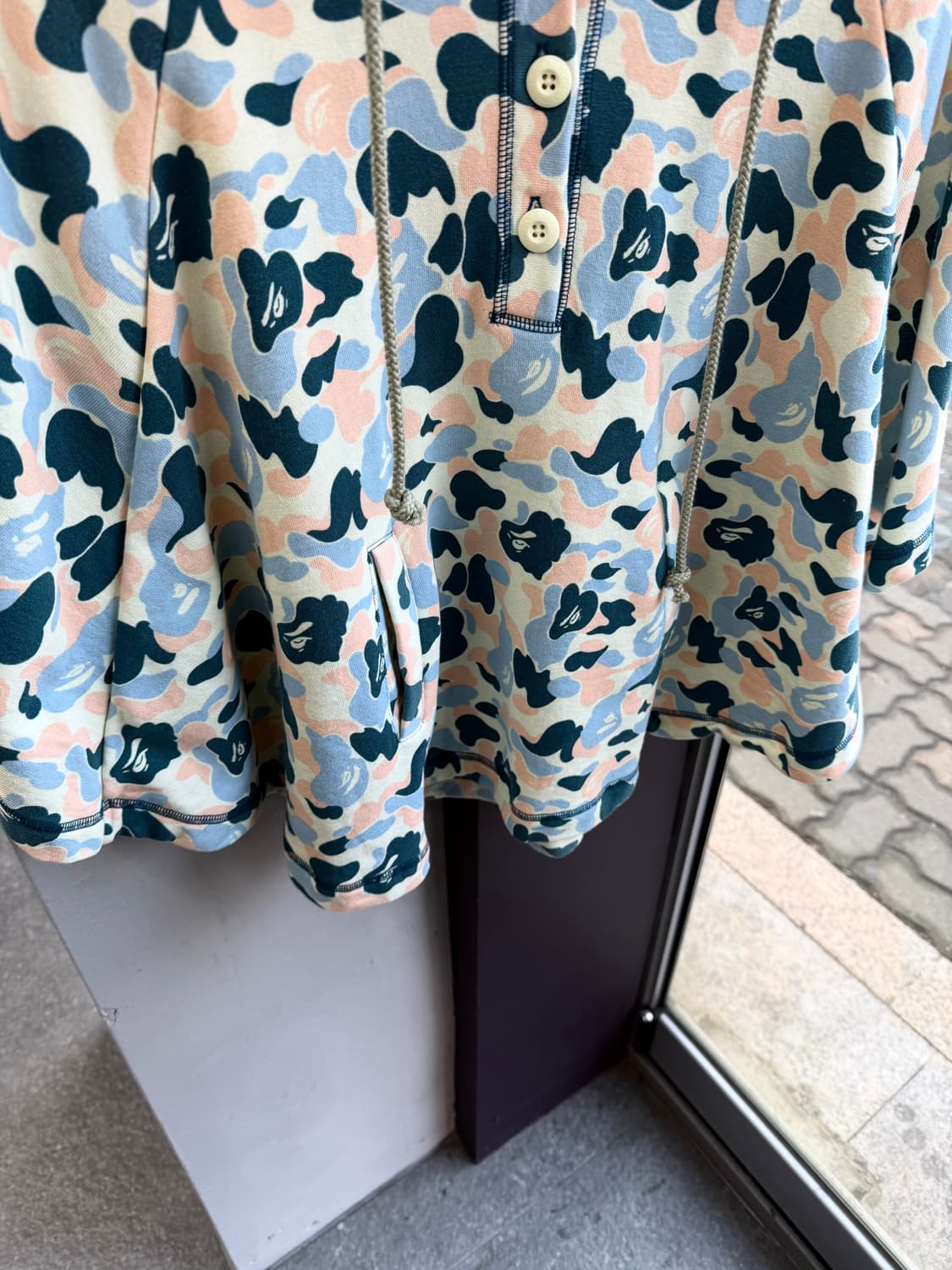 F/ 베이프 카모 판초 망토 상품이미지4