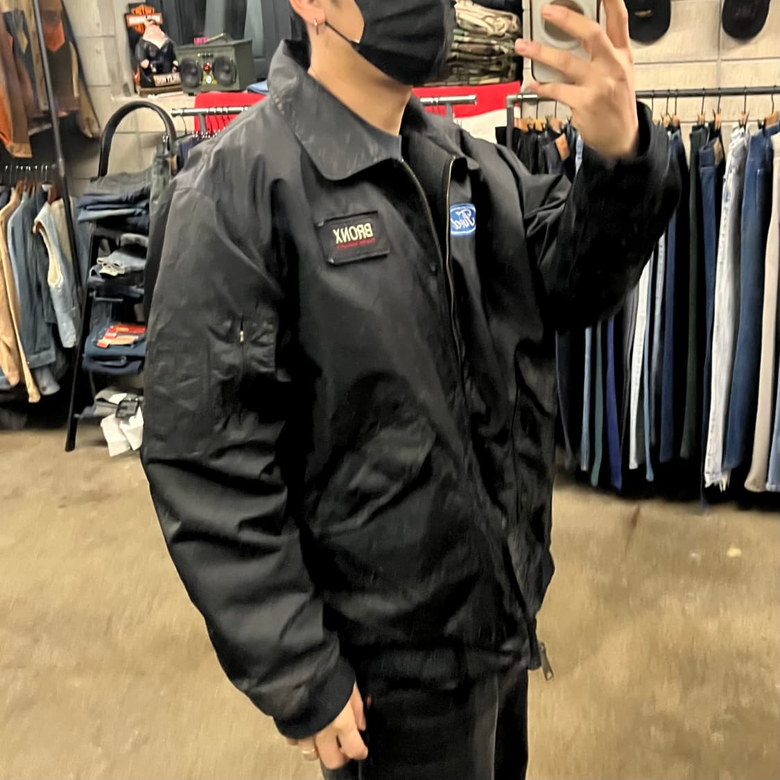 빈티지 포드 봄버 워크 자켓 (110) 상품이미지7