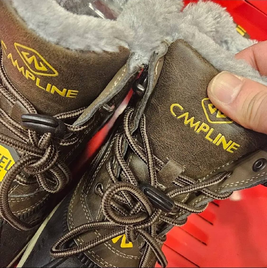 (새상품)캠프라인(CAMPLINE) 방한 등산 안전화 상품이미지3
