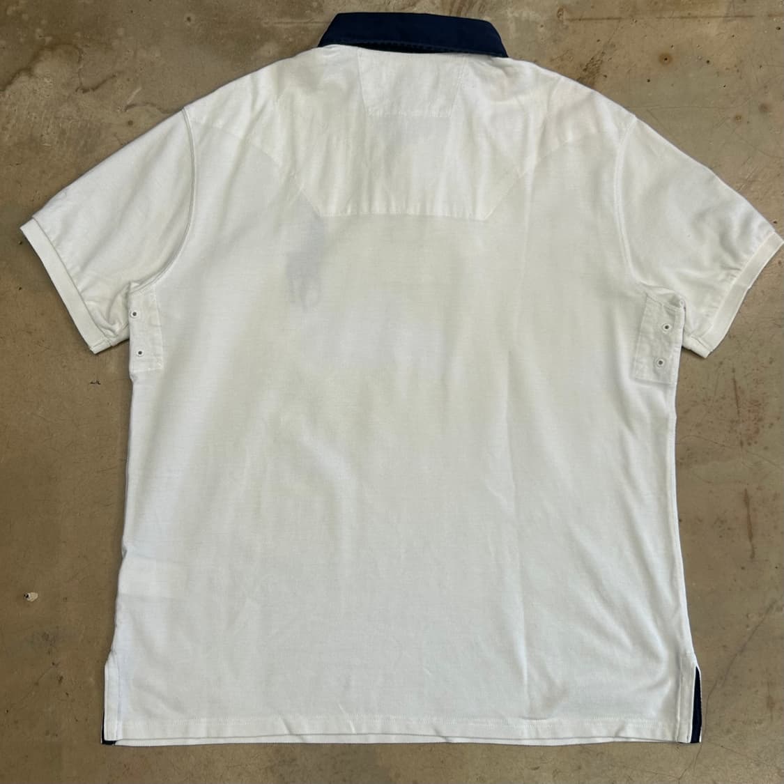🫶🏻 폴로랄프로렌 빅포니 Navy 카라 White 반팔티 🫶🏻 상품이미지3