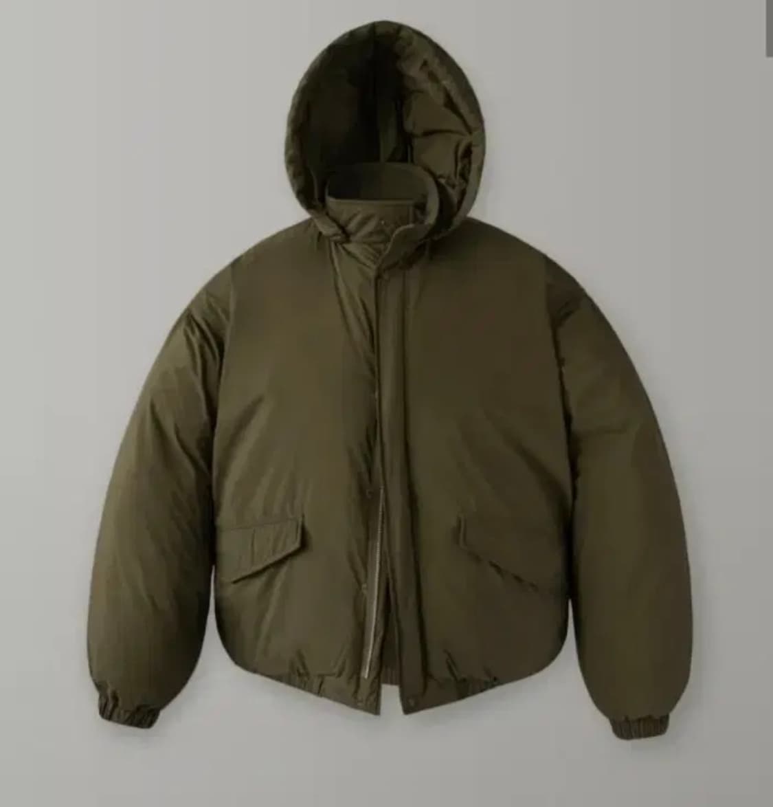 라퍼지스토어 덕다운 아르틱 후드 패딩 카키 S 상품이미지1