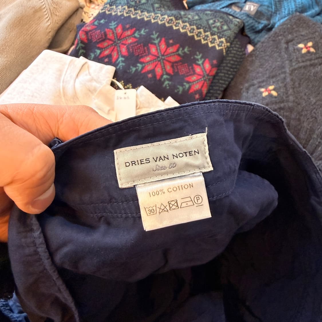 드리스 반 노튼 멀티포켓 리리지퍼 루마니아 생산 50 상품이미지9