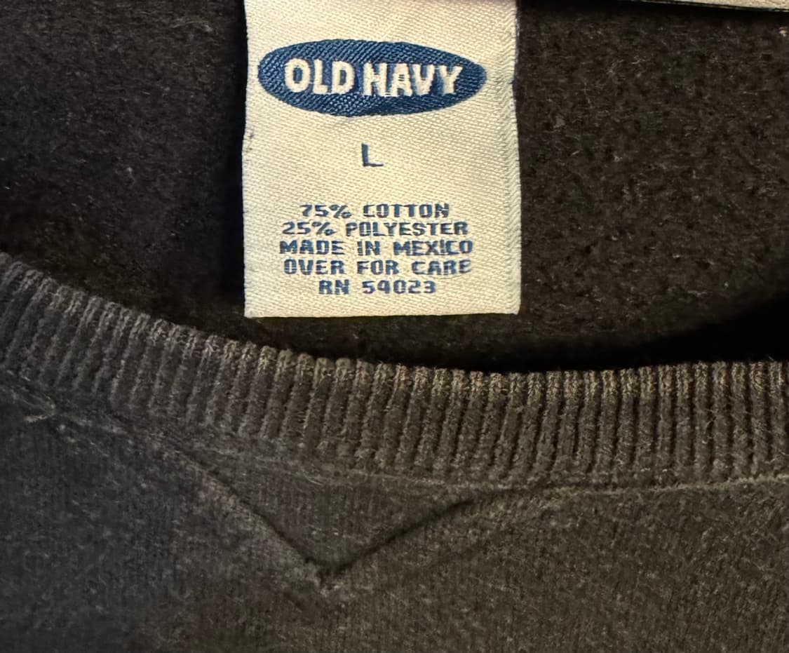 빈티지 OLD NAVY 맨투맨 스웻셔츠 "L" (387) 상품이미지3