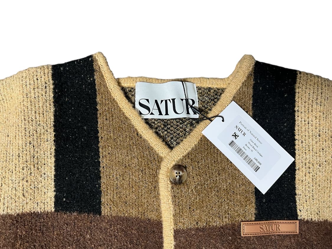 (새상품) SATUR 가디건 남녀공용 상품이미지2