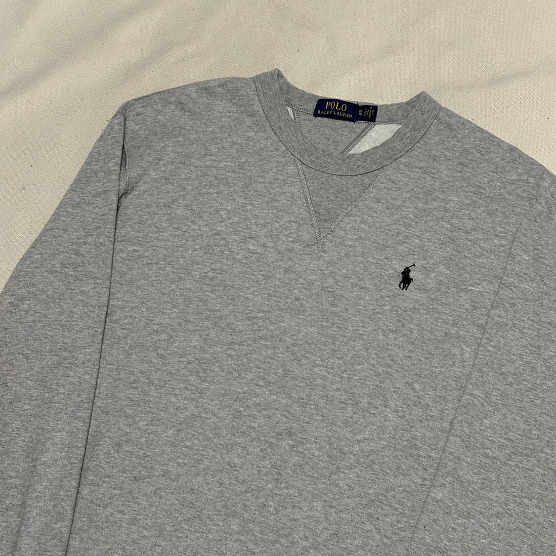 XL 폴로랄프로렌 그레이 맨투맨 상품이미지1