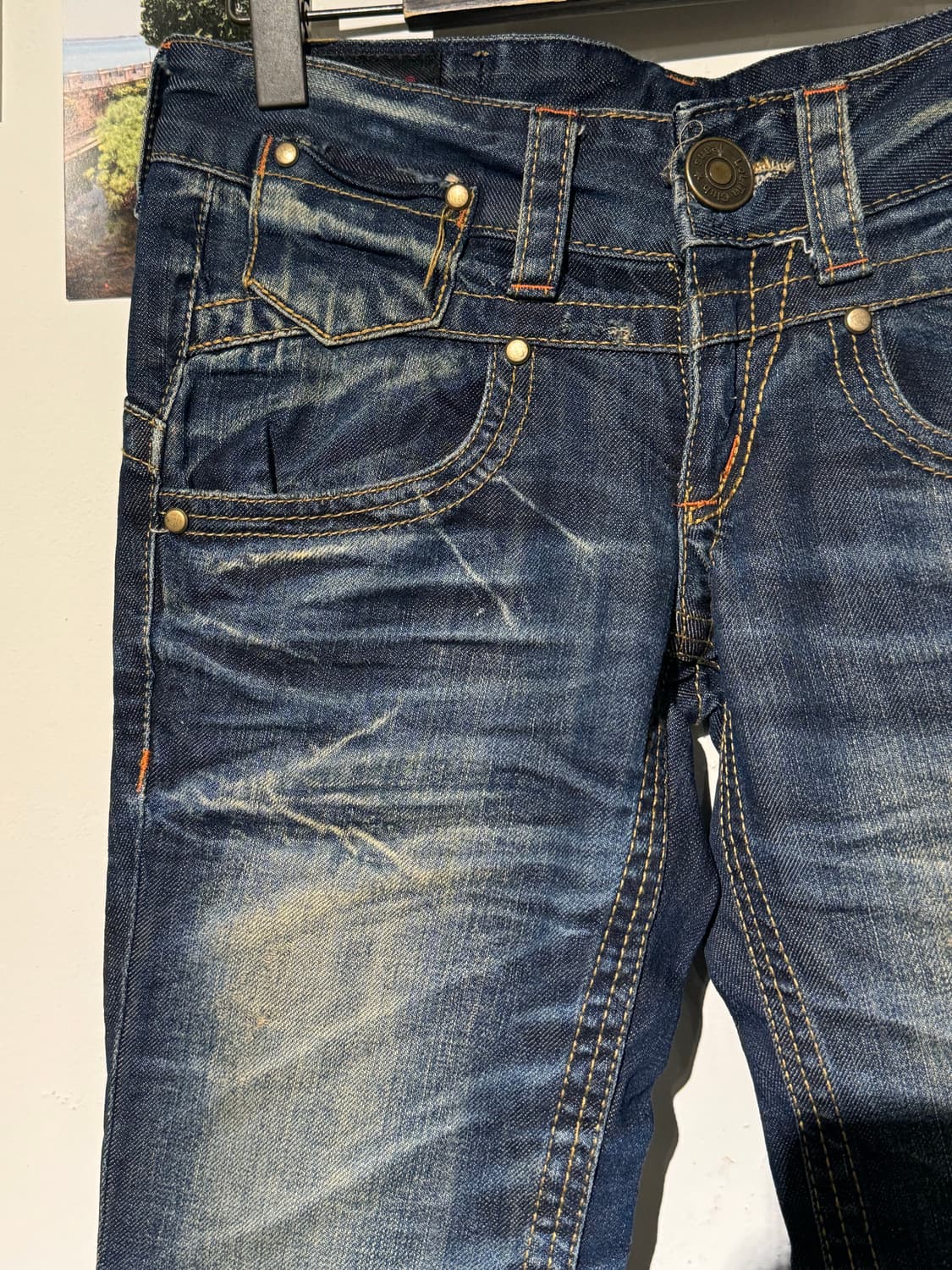 Lolita Jeans 워싱 데님 팬츠 상품이미지3