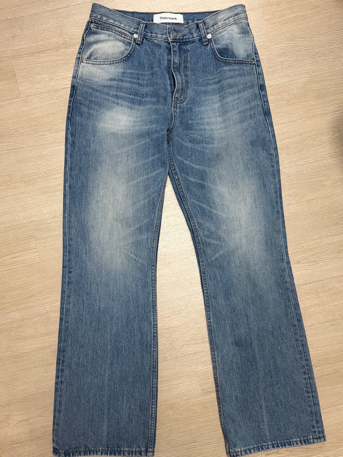 토니웩 플레어진 WASHED BLUE 30사이즈 상품이미지4