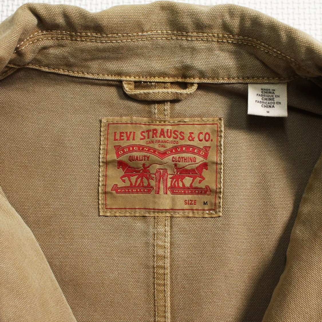 Levi’s 리바이스 초어 코트 캔버스 자켓 상품이미지3