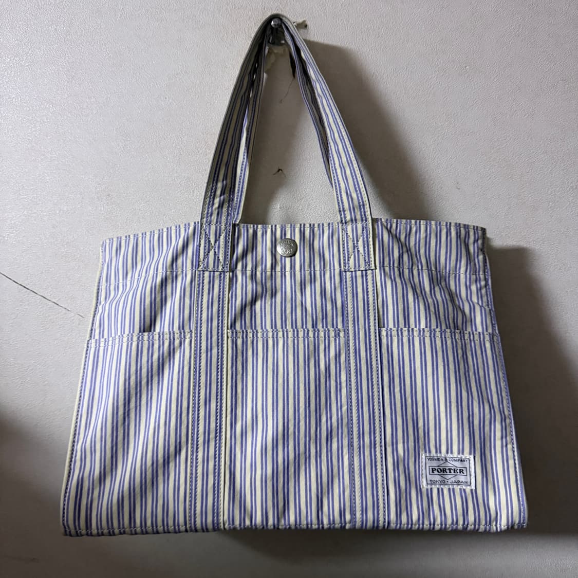 요시다포터 70주년 한정 토트 스카이블루 상품이미지1