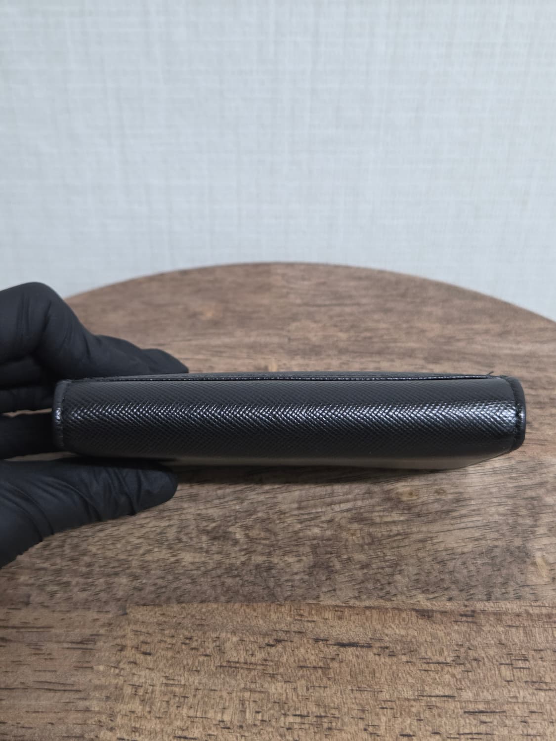 프라다(PRADA) 명함지갑 / 카드지갑 블랙 (정품) 상품이미지4