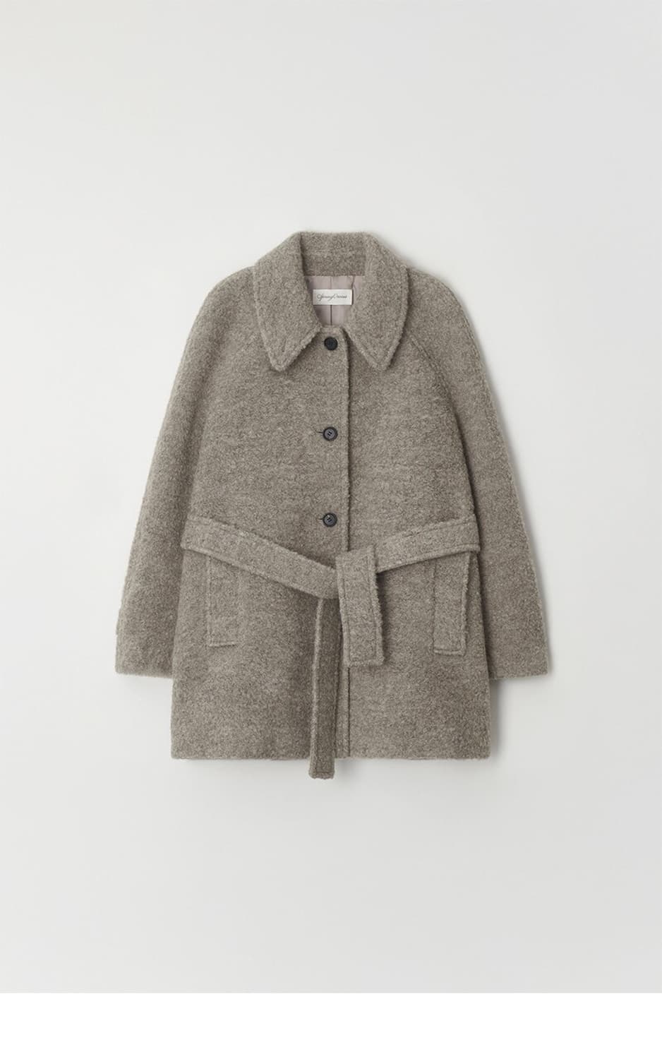 스프링크로커스 부클 하프 코트 (더스티 베이지) 상품이미지1