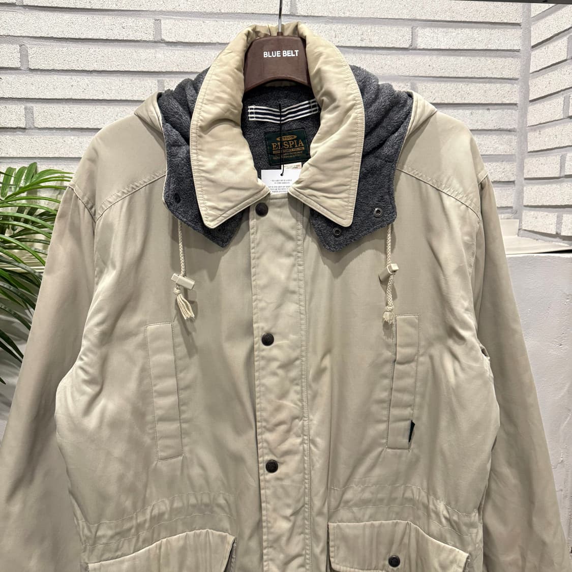 ELSPIA COLLECTION 아웃도어 코튼 마운틴파카 기모안감 디테일 상품이미지3