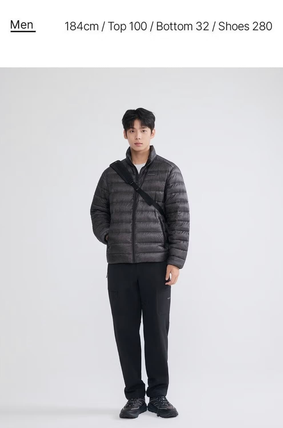 [105] 디스커버리 25fw 경량패딩 울버트 다크그레이 새상품 상품이미지9