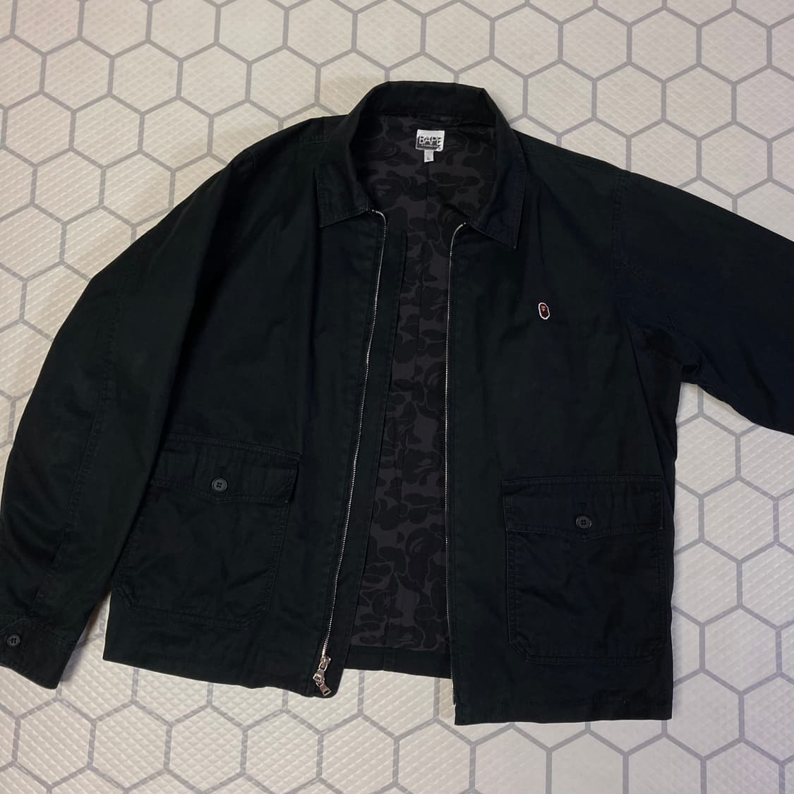 (L) 00s 베이프 (         ) 자켓 블랙 상품이미지4