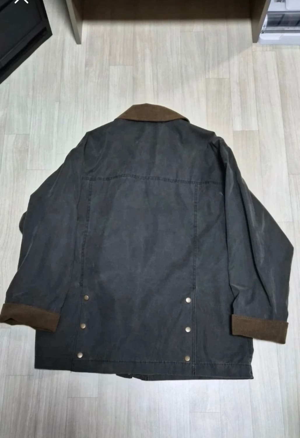 ZARA 자라 남성 헌터 왁스 자켓 L 상품이미지3