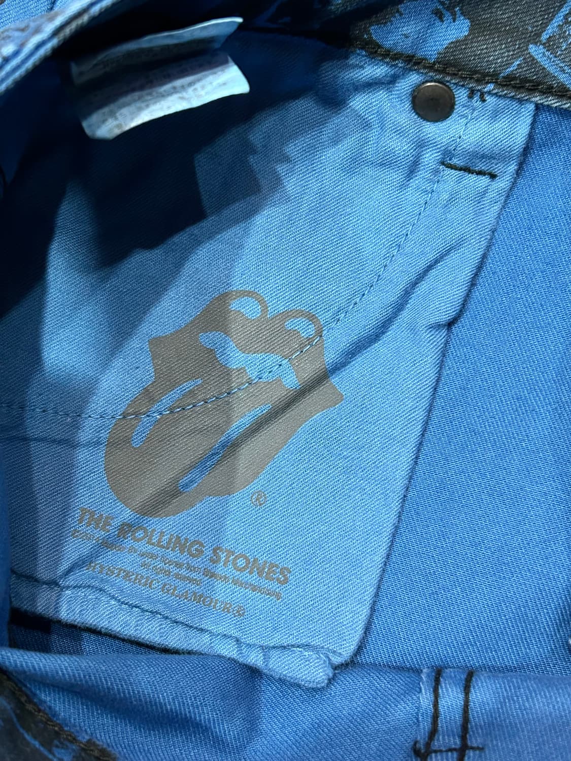 hysterics skinny jeans 히스테릭스 롤링스톤즈 스키니진 상품이미지5