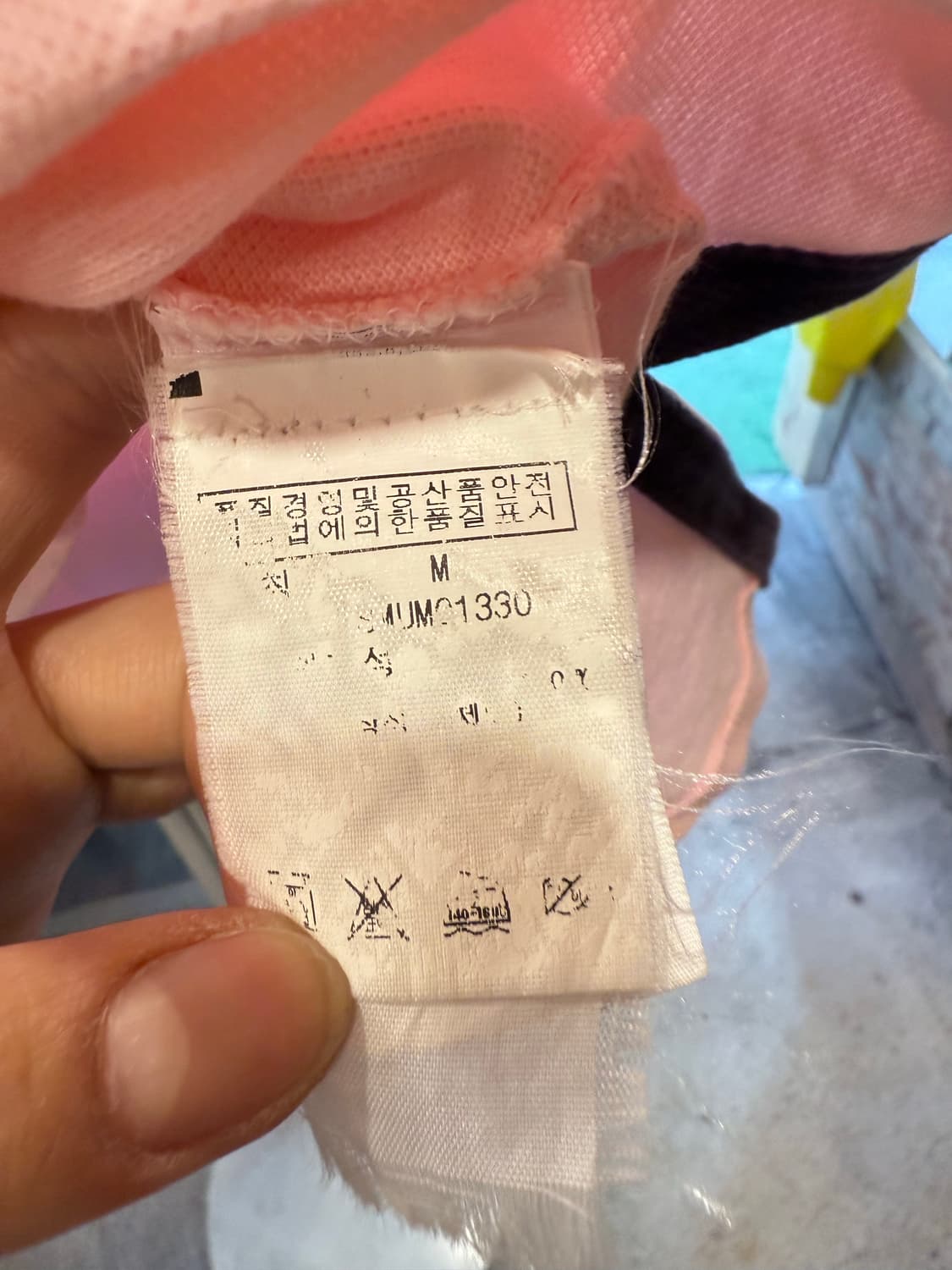 폴로 랄프로렌 더블 빅포니 핑크 카라티 상품이미지4