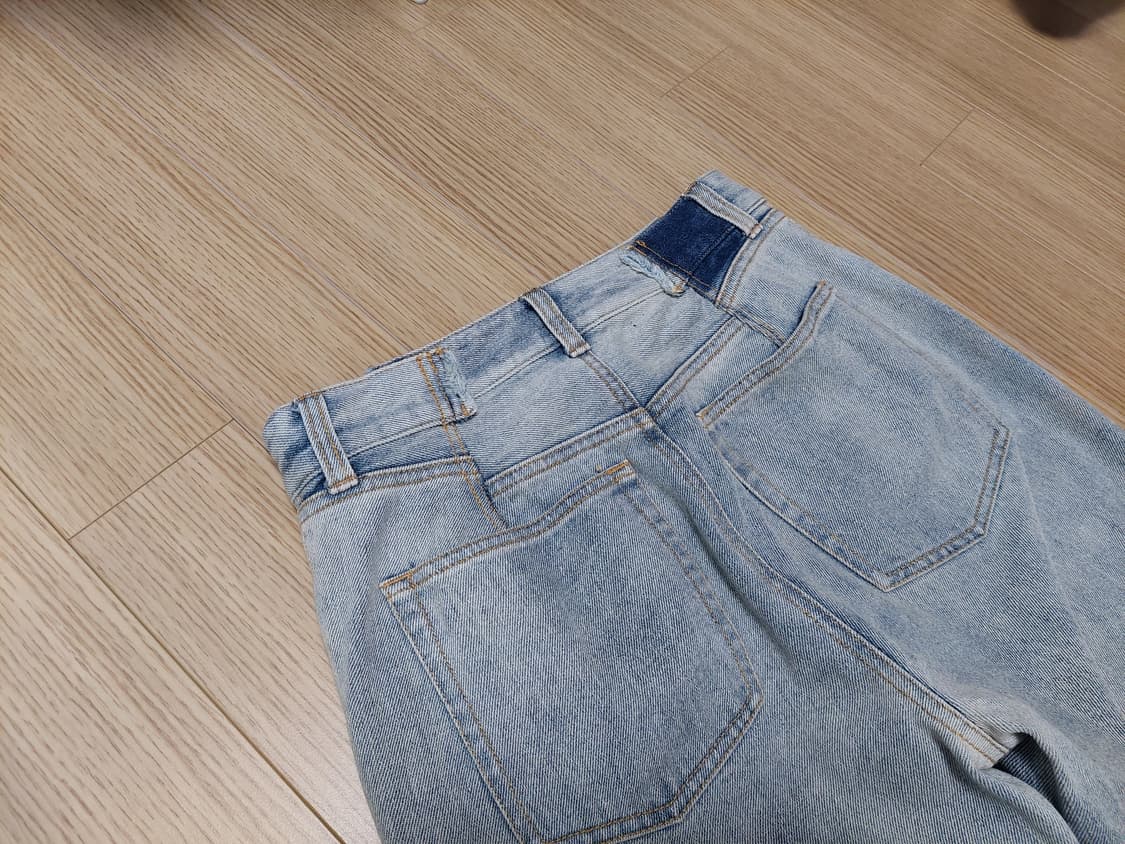 필립 림 하이라이즈 지퍼 디테일 스트레이트진 상품이미지7