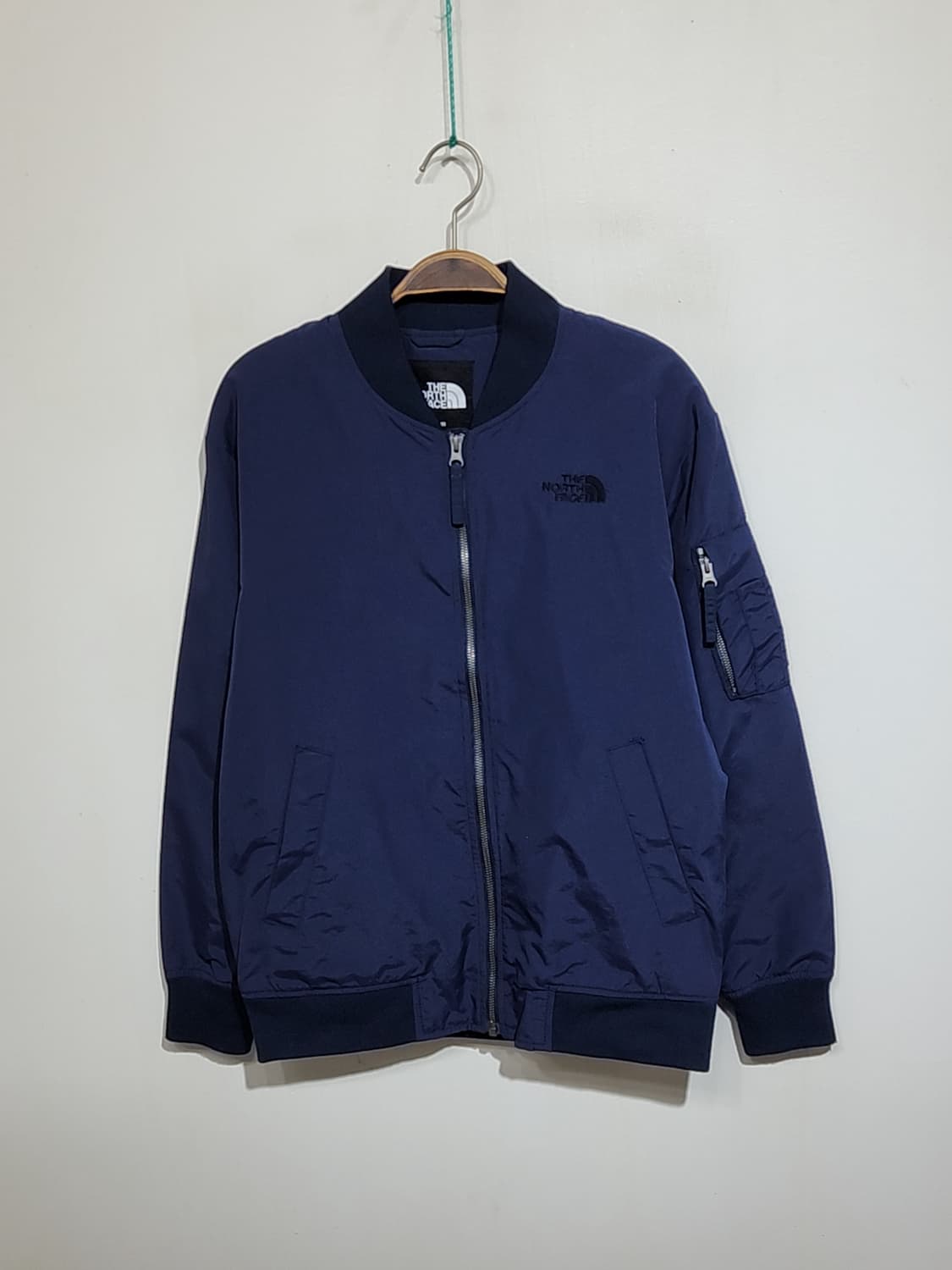 (M) 노스페이스 블루종 점퍼 네이비 아웃도어 바람막이 자켓  상품이미지1
