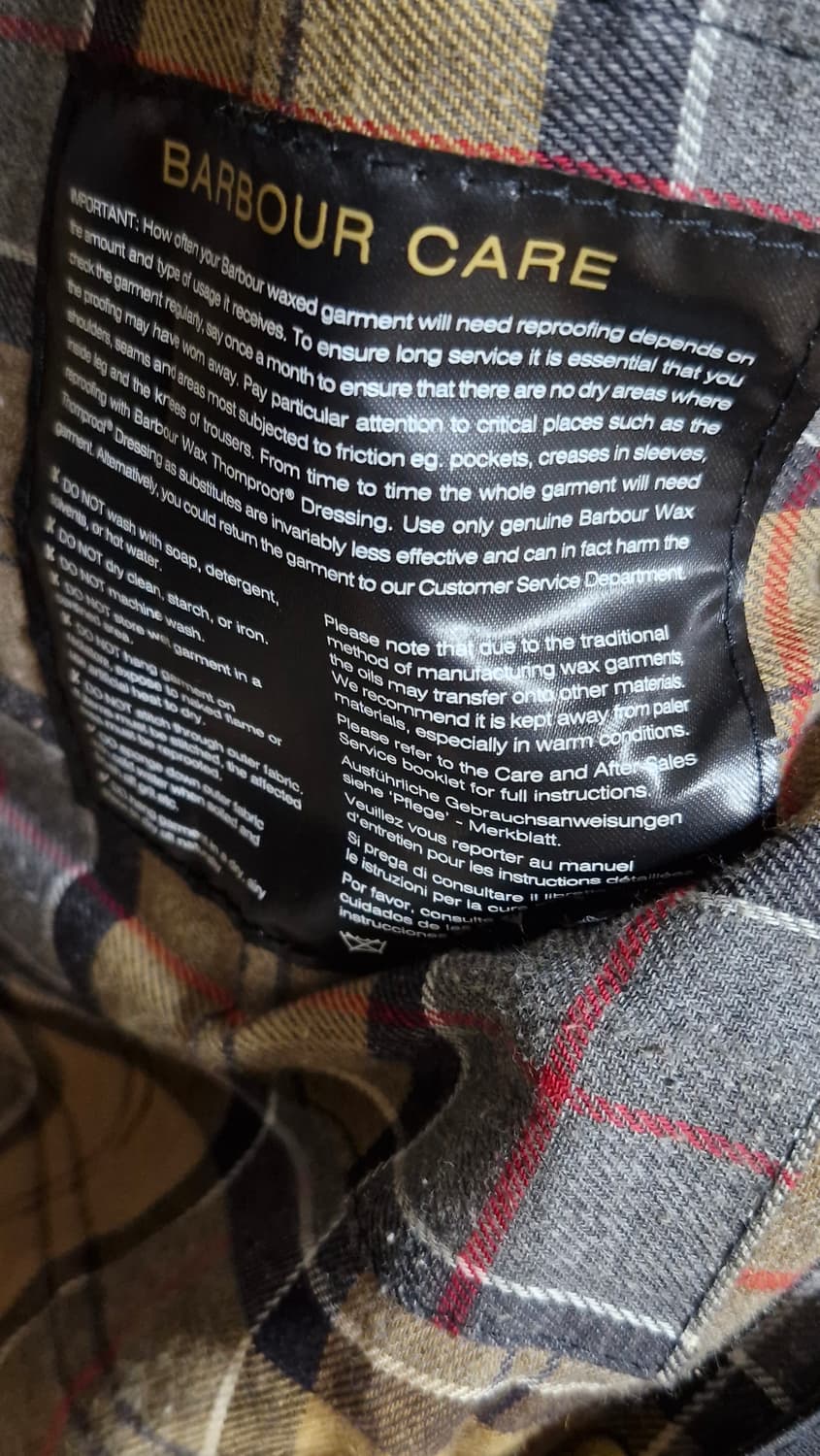 바버 인터네셔널 블랙 자켓 34 상품이미지4