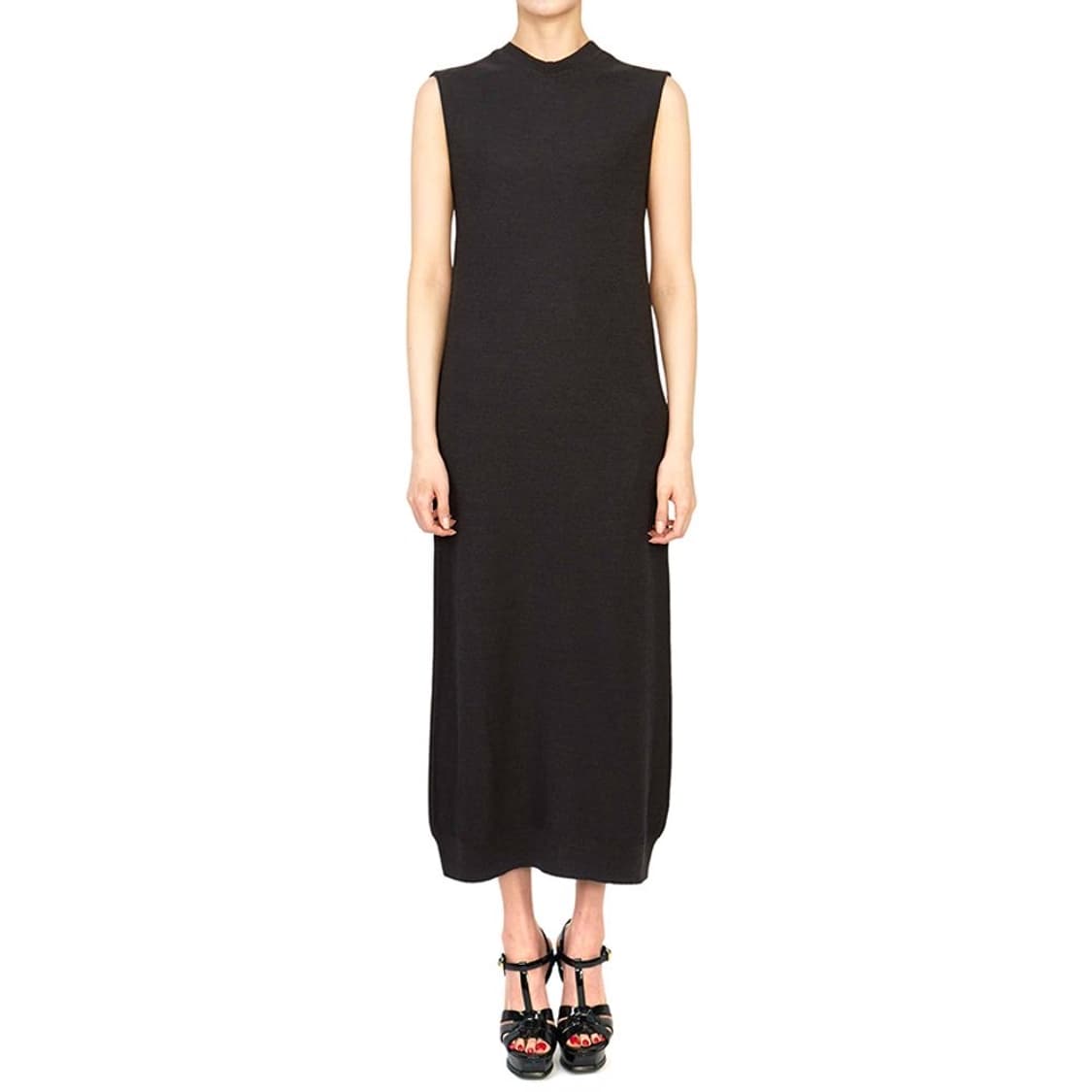 르메르 메리노 울 블렌드 백 버튼 디테일 니트 원피스 상품이미지6