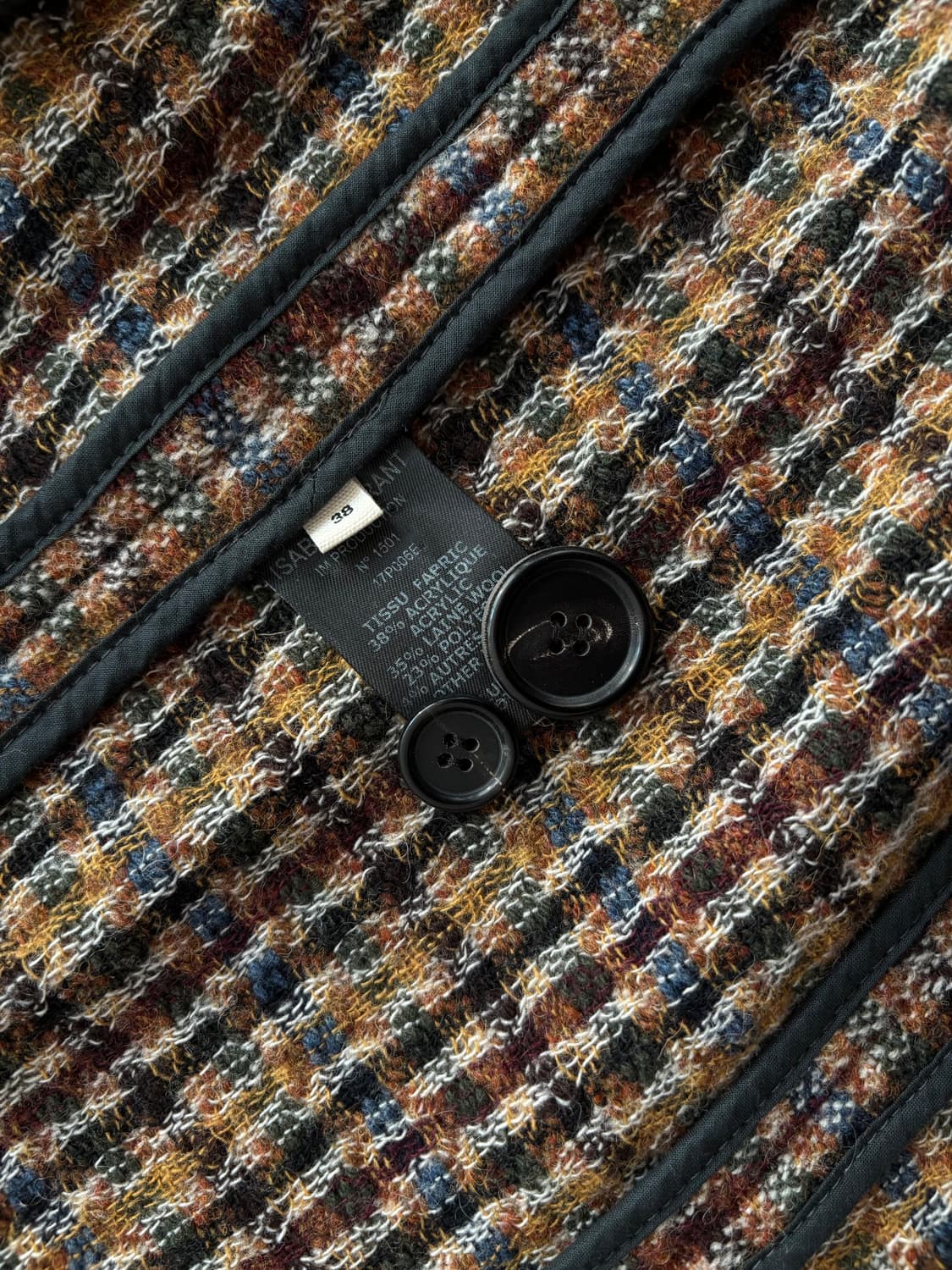 이자벨마랑 에뚜왈 트위드 자켓 38 상품이미지4