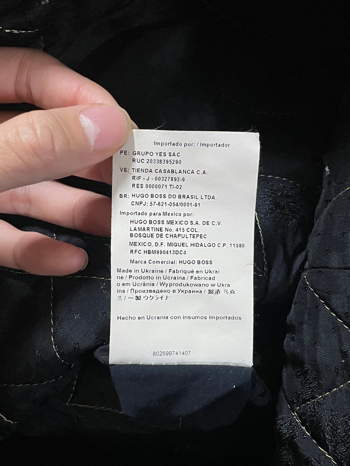 Hugo Boss Orange Tab Wool Peacoat 상품이미지7