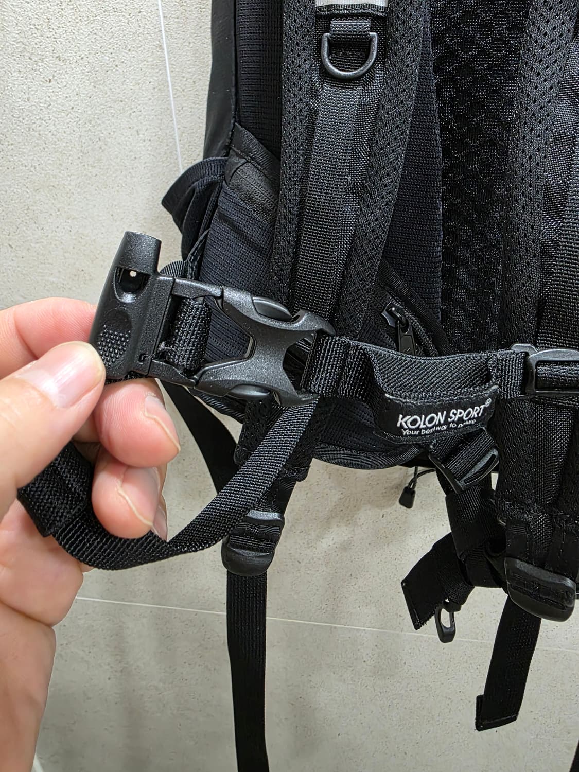 코오롱스포츠 에어로라이트 15 백팩 상품이미지8