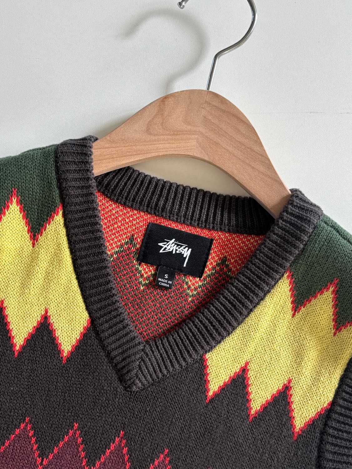 Stussy 스투시 헤이든 니트 베스트  상품이미지5