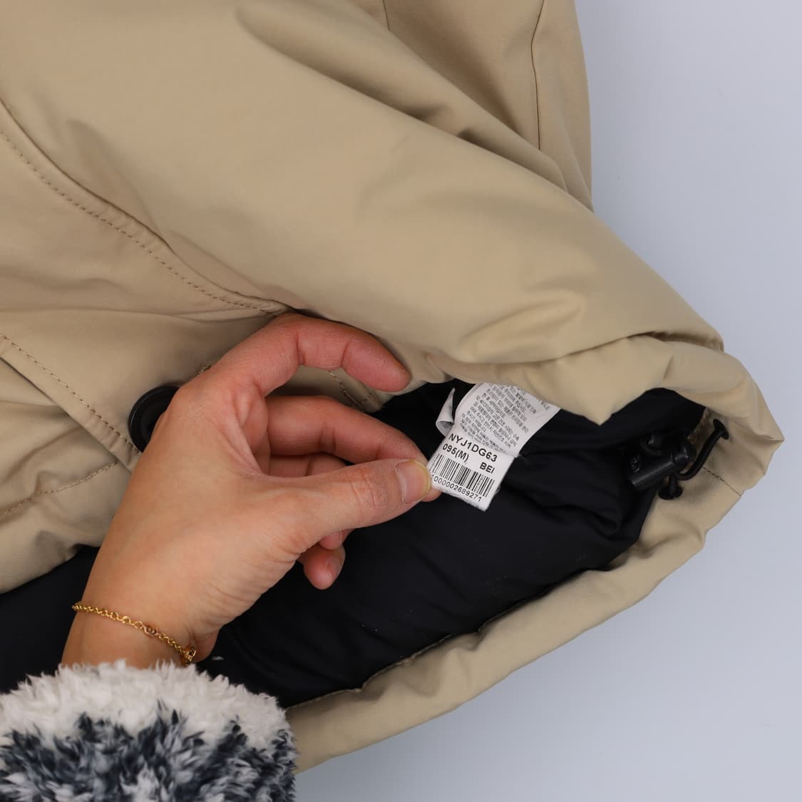 95 노스페이스 구스다운 패딩 0203H1 상품이미지8