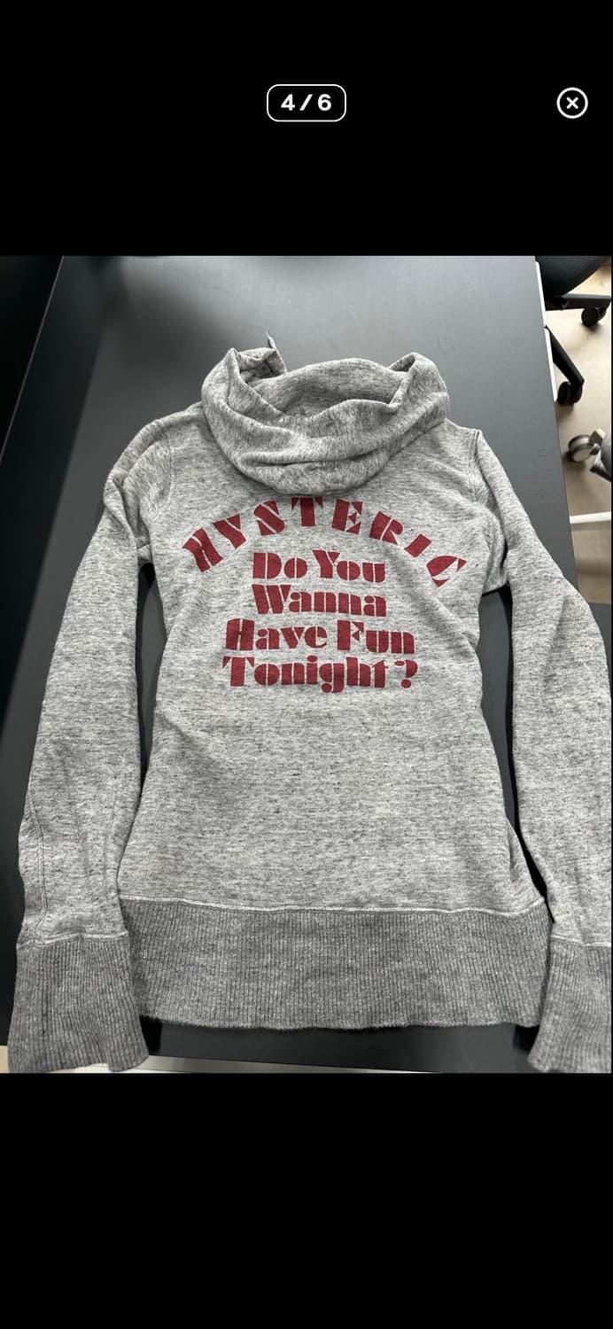 히스테릭 글레머 후드집업 상품이미지2