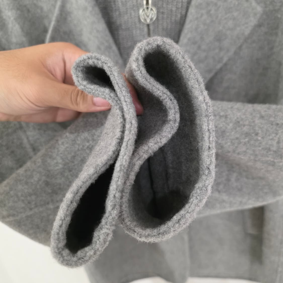 VV OLIVIA 후드 코트 그레이 95 상품이미지2