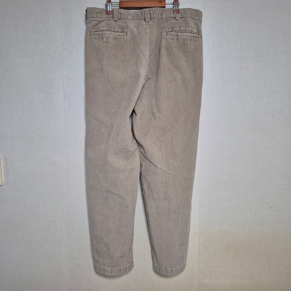 90-00s LLBEAN 엘엘빈 투턱 코듀로이 팬츠 상품이미지2