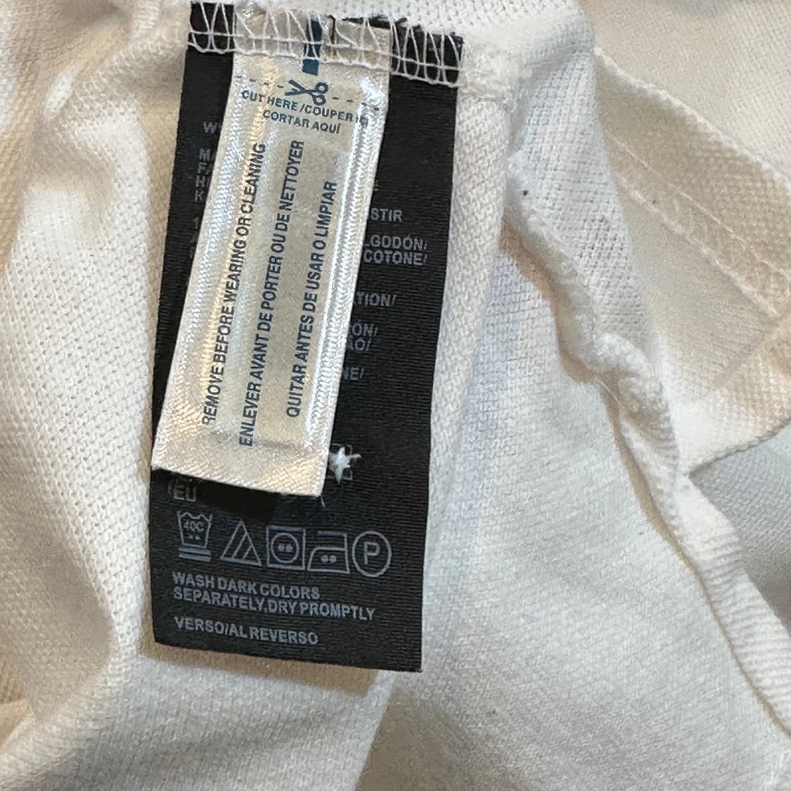 타미힐피거 화이트 반팔 카라티 S 상품이미지5