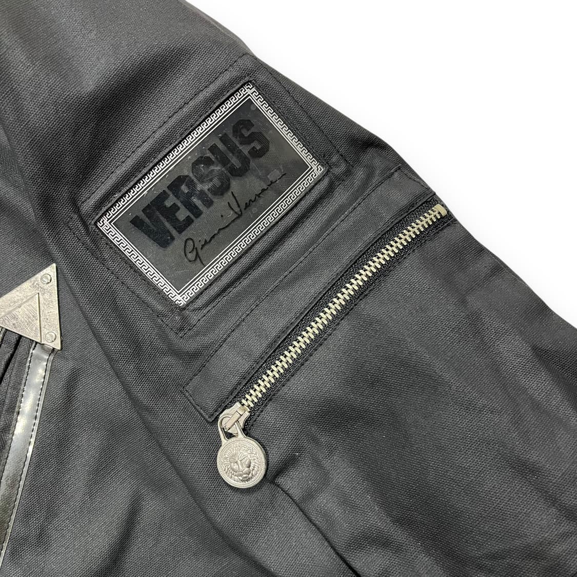 베르수스 베르사체 90s 락시크 코티드 멀티 패널 자켓 상품이미지6