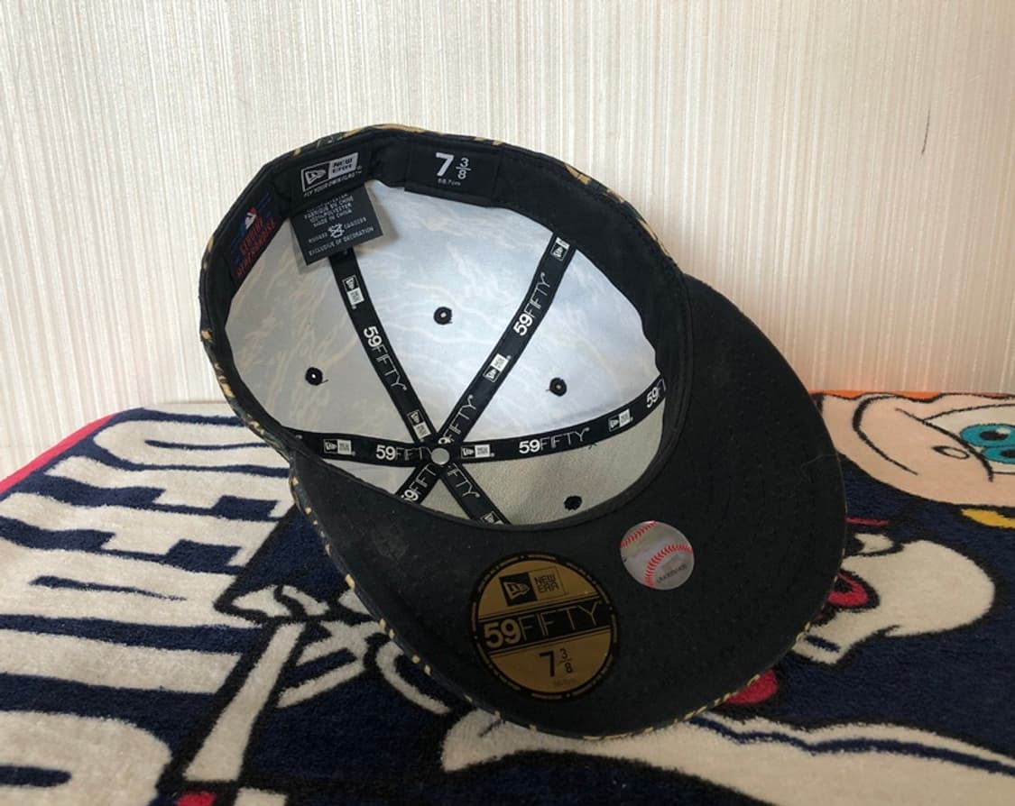 MLB 뉴에라 뉴욕양키스 타이거카모 모자/캡 7 3/8(58.7cm) 상품이미지9