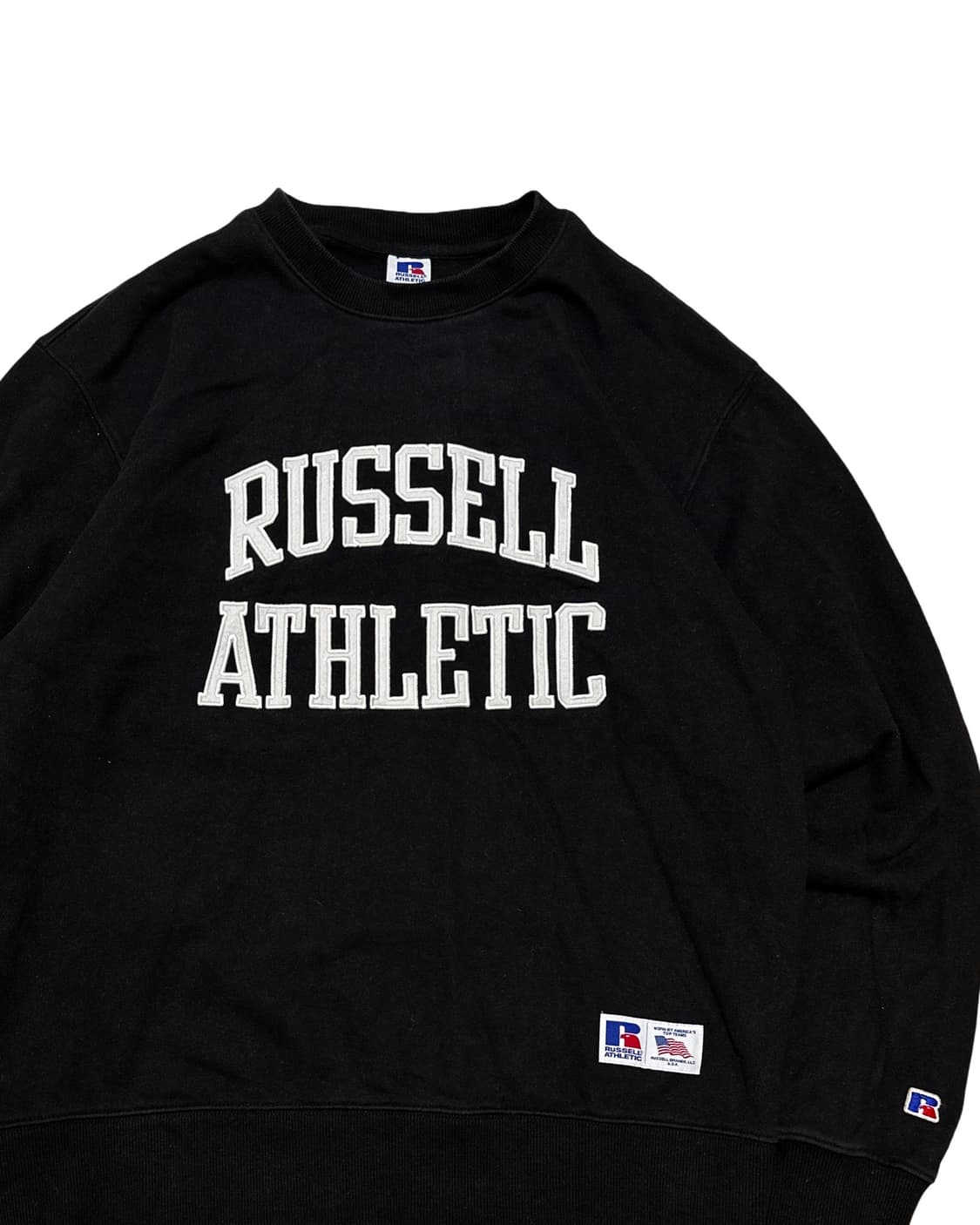 러셀 Athletic 컬리지 로고 맨투맨 상품이미지2