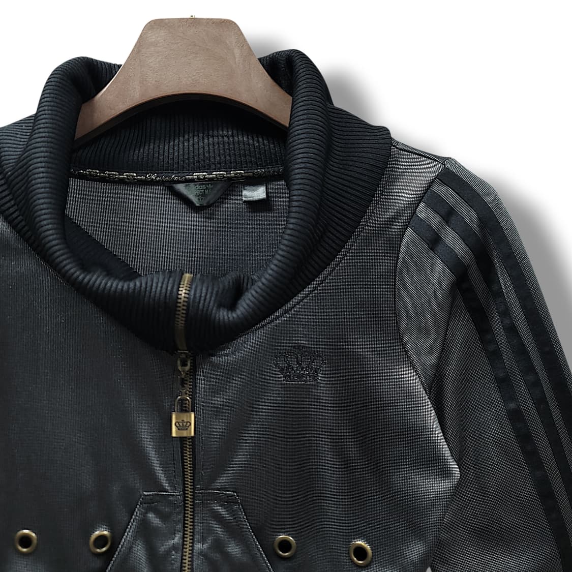 [S] 아디다스 다크그레이 리스펙트 미 크롭 져지 상품이미지4