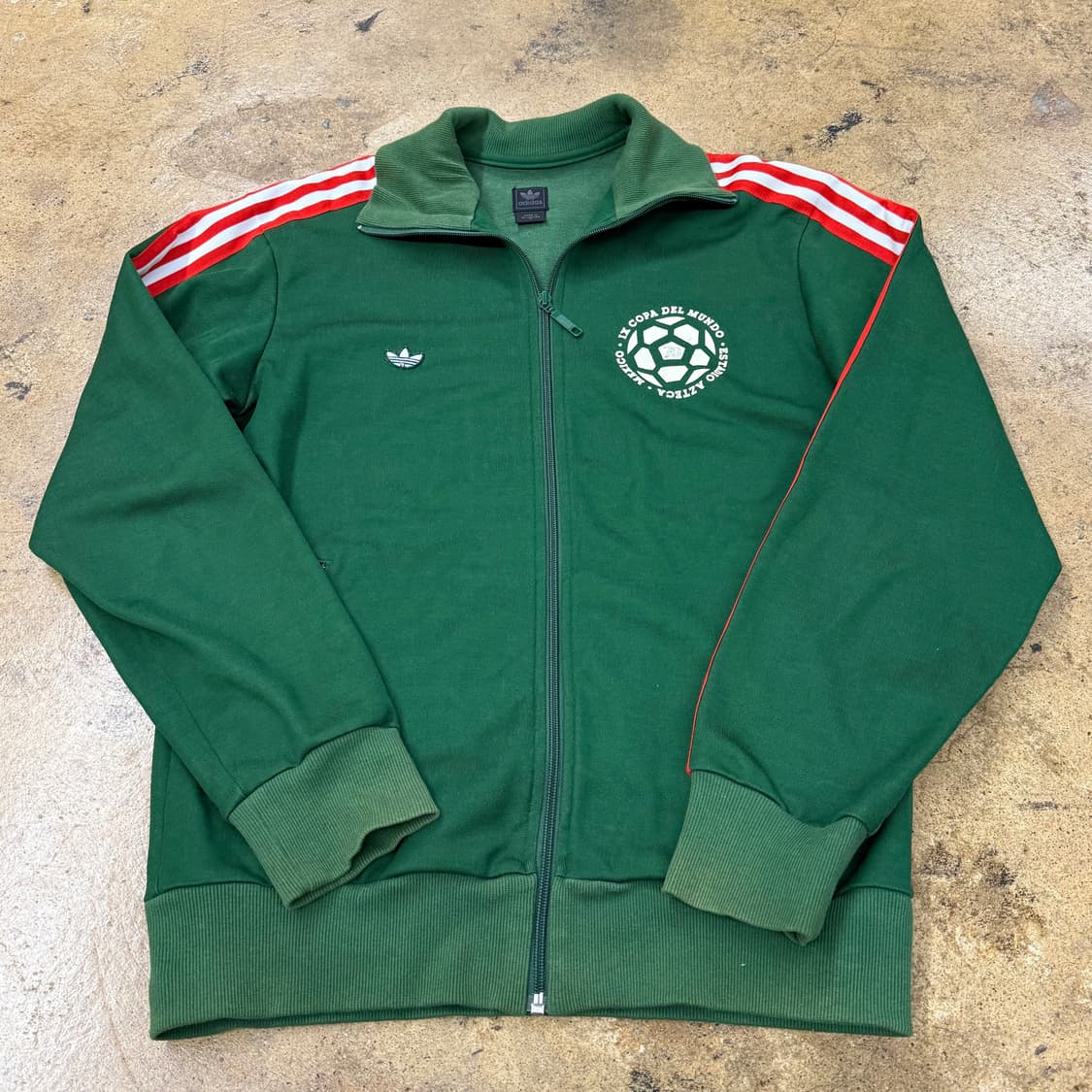 아디다스 멕시코 그린 말차 져지 트랙탑 상품이미지2