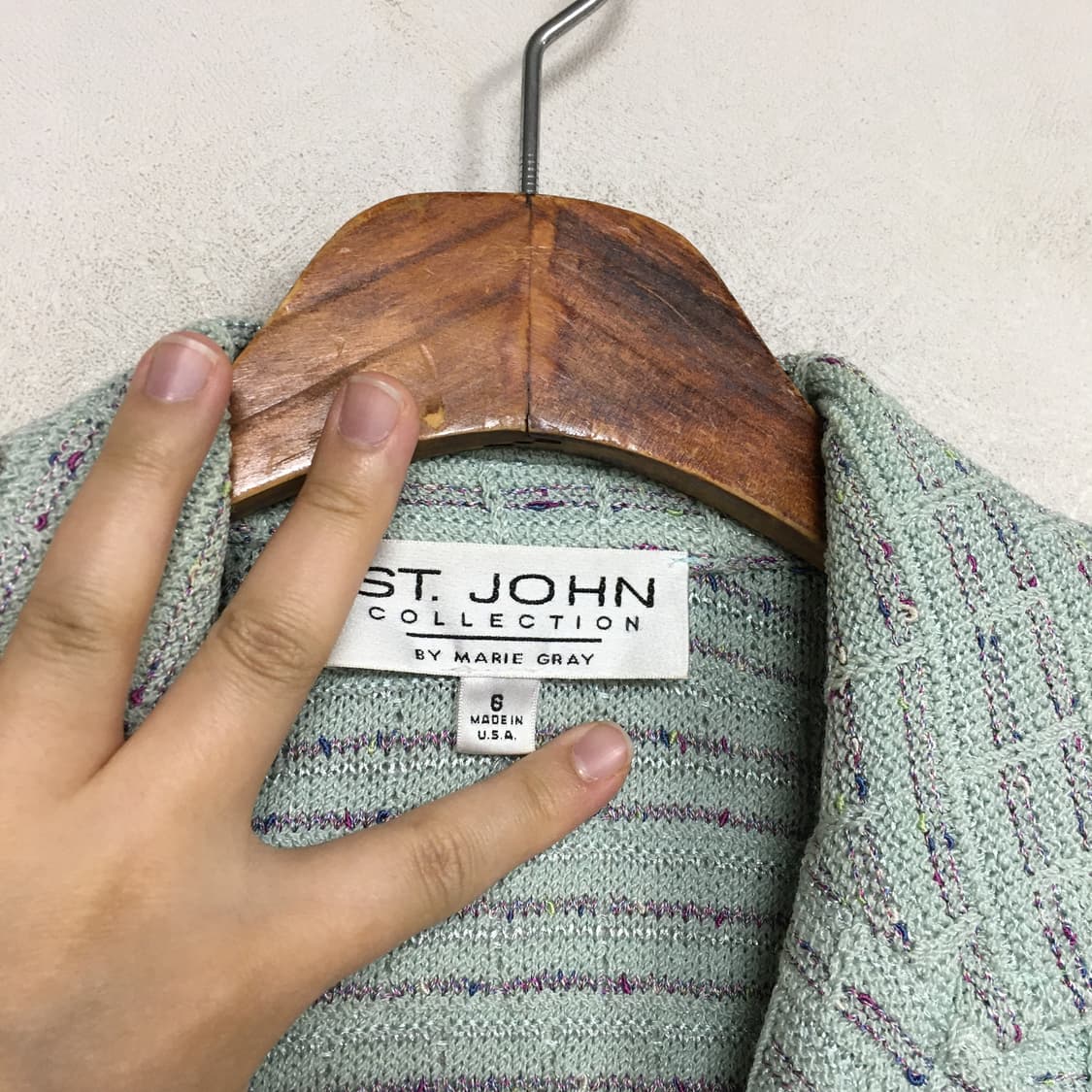  ST JOHN 센죤 자켓 스커트 셋업 6 상품이미지4